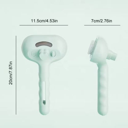 Brosse à Vapeur 2-en-1 pour Animaux